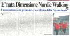 E' NATA DIMENSIONE NORDIC WALKING - dimensione nordic walking asd